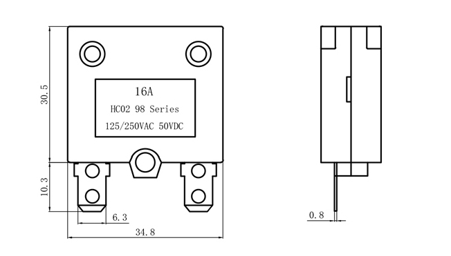 88-98系列過載保護器尺寸圖---副本