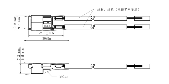 3MP電機保護器 尺寸圖