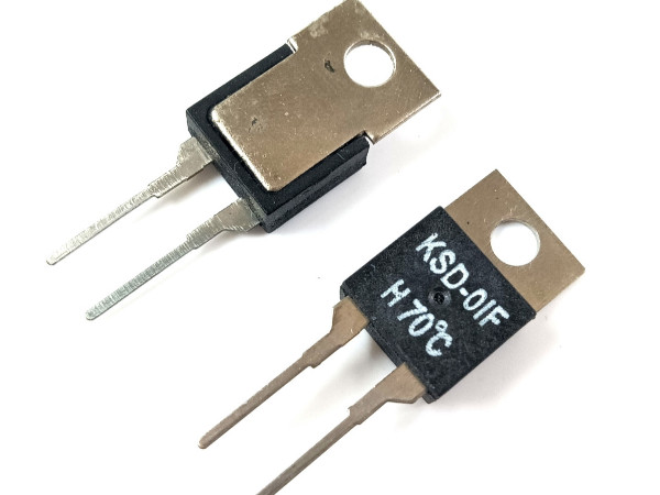 電流對(duì)JUC-31F溫控開關(guān)的動(dòng)作溫度的影響